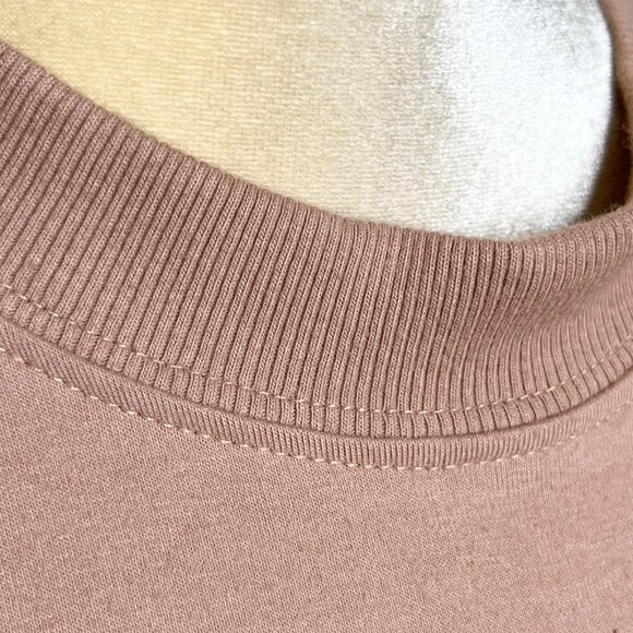 h:ours Caelie Tee Dress Size Xs Extra Small Tan  Brown - Picture 8 of 8